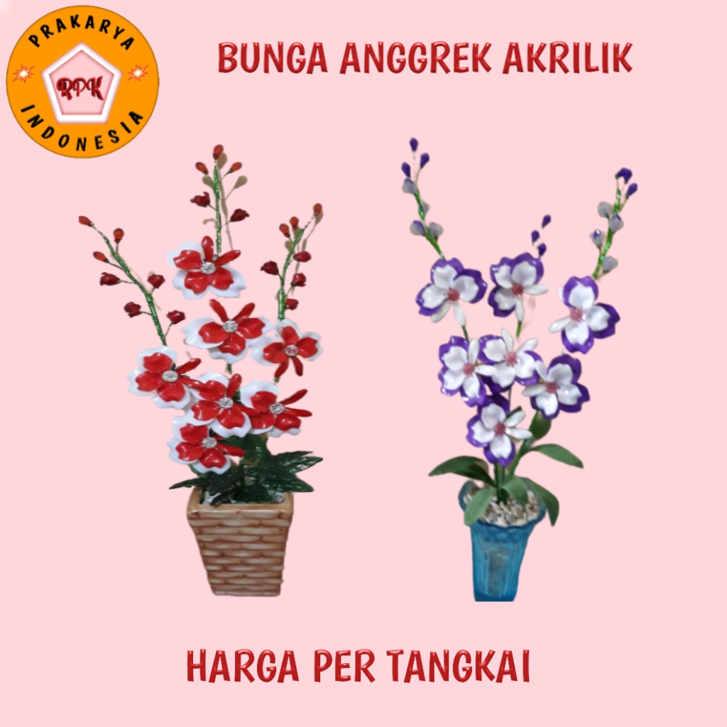 jual bunga akrilik jakarta