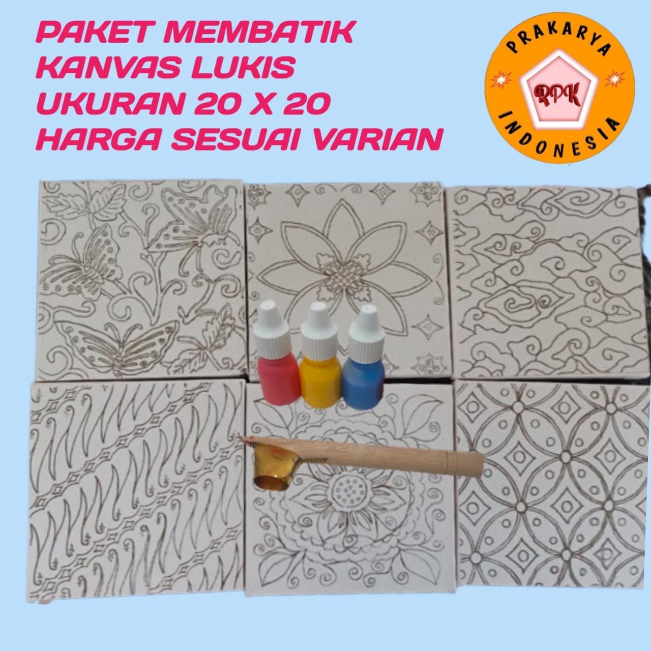 Grosir kanvas lukis bintaro