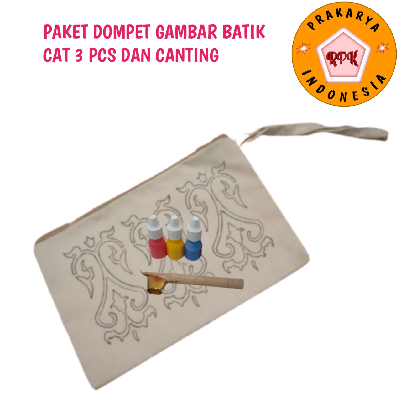 Grosir dompet lukis tangerang selatan