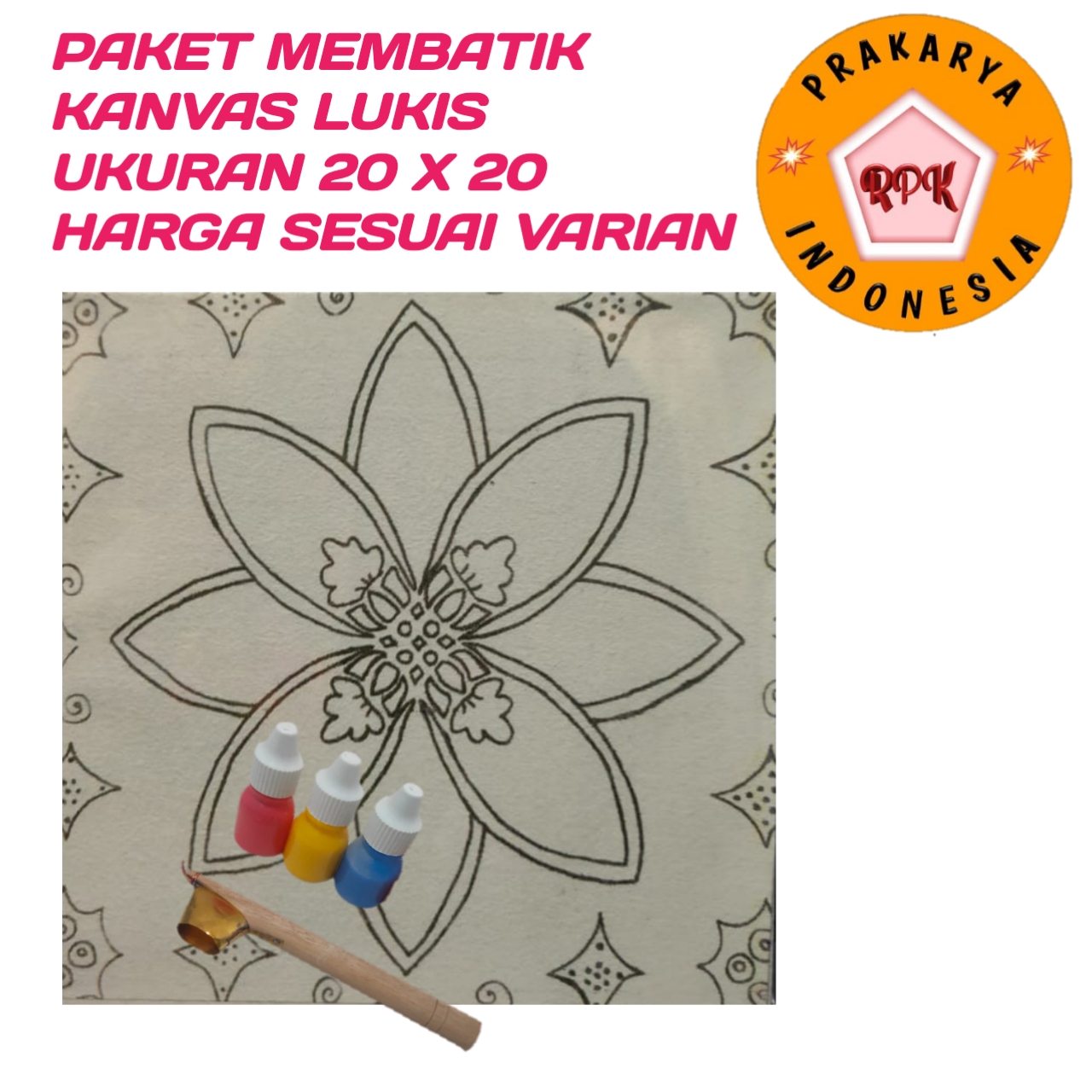 jual kanvas lukis Tangerang selatan