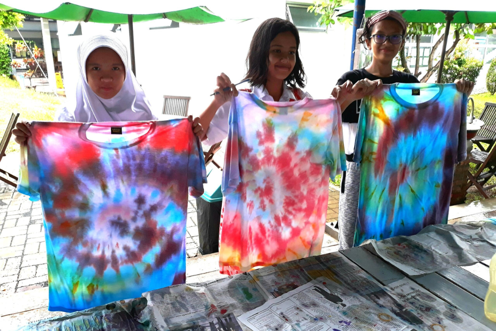 Jual Kaos Tie-Dye Kit