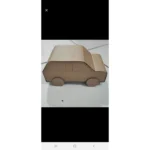 Bahan prakarya kardus Setengah jaditanpa dirakit