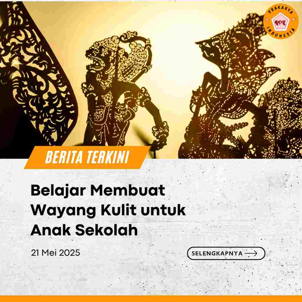 Belajar Membuat Wayang Kulit untuk Anak Sekolah