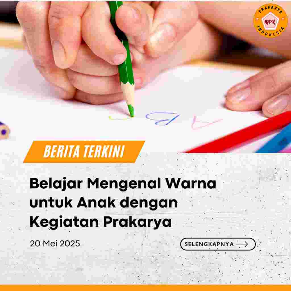 Belajar Mengenal Warna untuk Anak dengan Kegiatan Prakarya