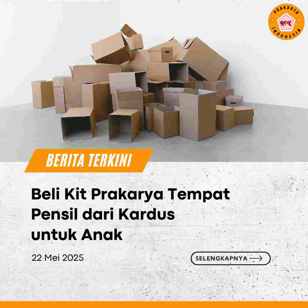 Beli Kit Prakarya Tempat Pensil dari Kardus untuk Anak