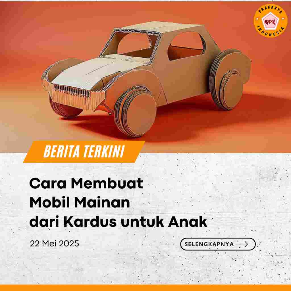 Cara Membuat Mobil Mainan dari Kardus untuk Anak