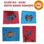Prakarya SD Kolase Biji-Bijian kelas 4 5 6