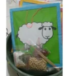 Prakarya Kolase dari Biji-Bijian untuk Siswa SD