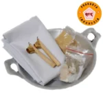 PAKET ALAT BATIK WAJAN, KAIN, CANTING, MALAM
