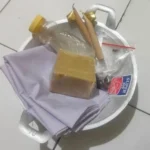 PAKET ALAT BATIK WAJAN, KAIN, CANTING, MALAM