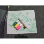 Paket alat batik kain dilapisi kertas bahan kerajinan tangan