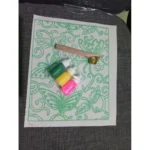 Paket alat batik kain dilapisi kertas bahan kerajinan tangan