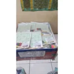 Paket alat batik kain dilapisi kertas bahan kerajinan tangan