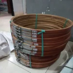 Pemidangan ukuran 20cm 25cm 30cm plastik dan kayu