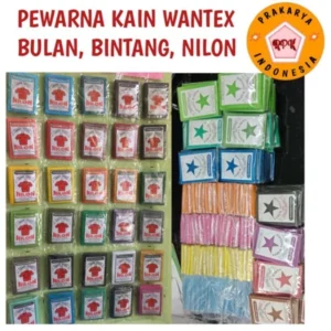 Pewarna tekstil wantex min order 5pcs, tie dye, baju, kaos, batik jumputan, batik colet, dll
