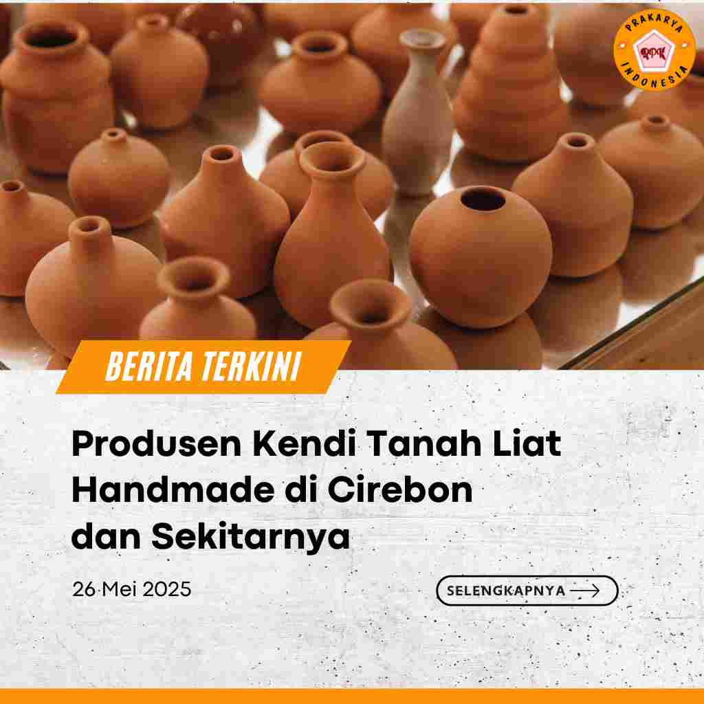 Produsen Kendi Tanah Liat Handmade di Cirebon dan Sekitarnya