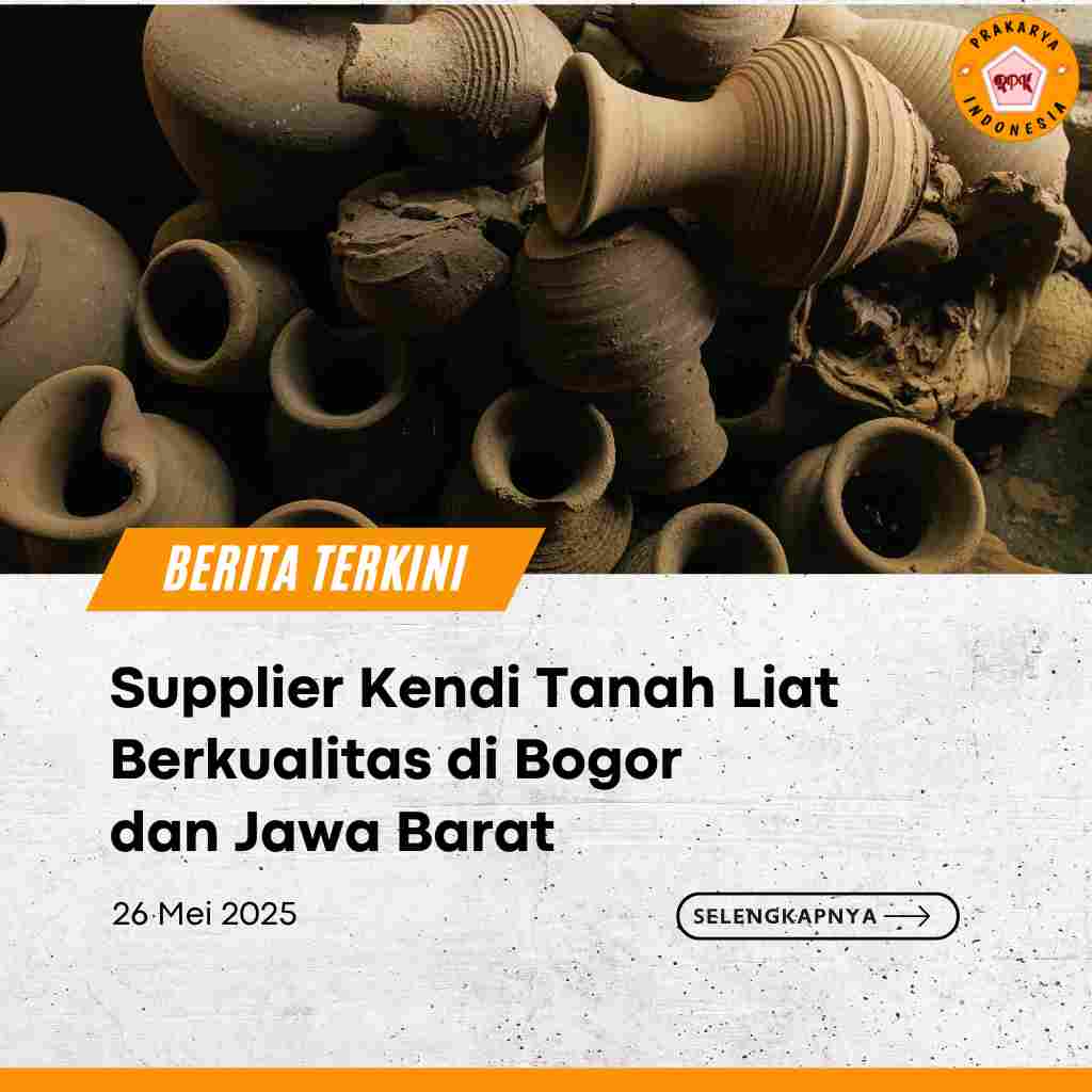 Supplier Kendi Tanah Liat Berkualitas di Bogor dan Jawa Barat
