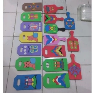 Talenan paket motif sudah bergambar
