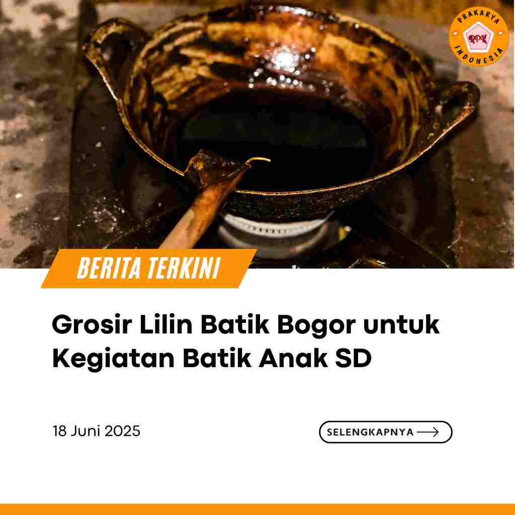 Grosir Lilin Batik Bogor untuk Kegiatan Batik Anak SD