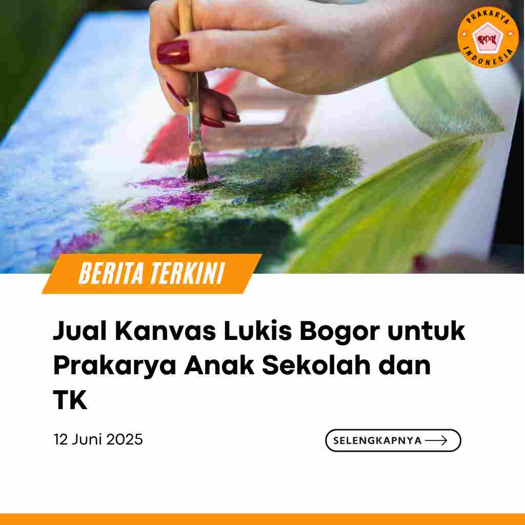 Jual Kanvas Lukis Bogor untuk Prakarya Anak Sekolah dan TK