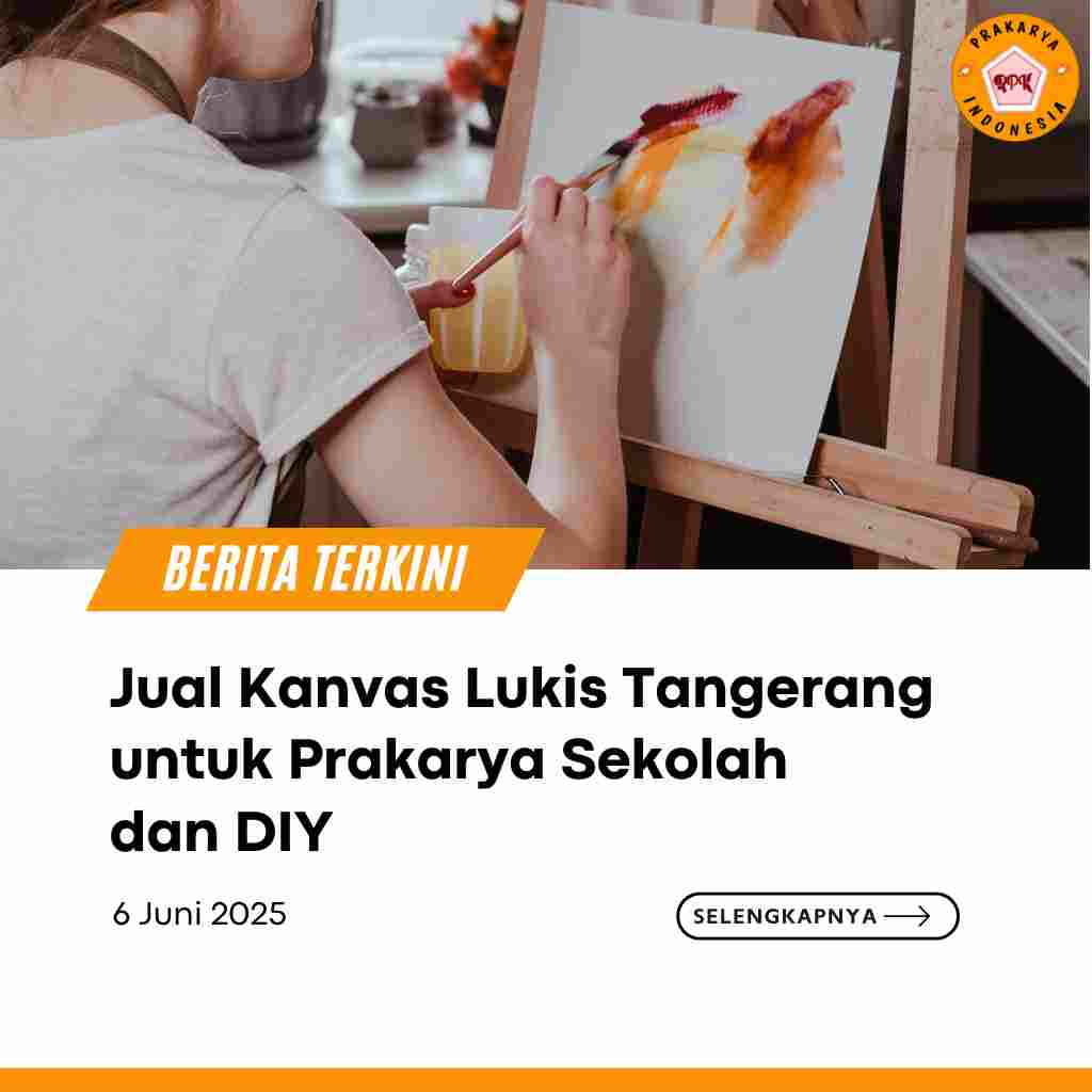 Jual Kanvas Lukis Tangerang untuk Prakarya Sekolah dan DIY