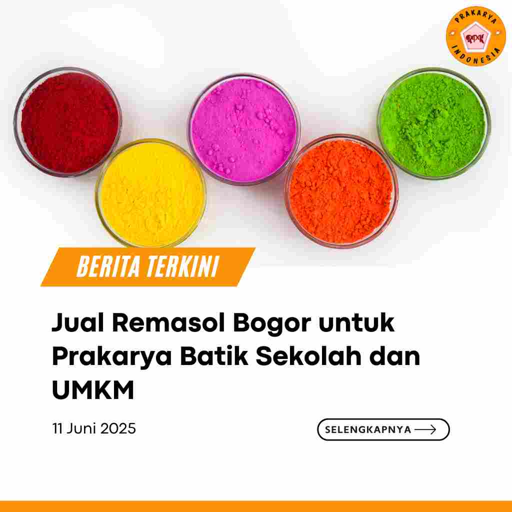 Jual Remasol Bogor untuk Prakarya Batik Sekolah dan UMKM
