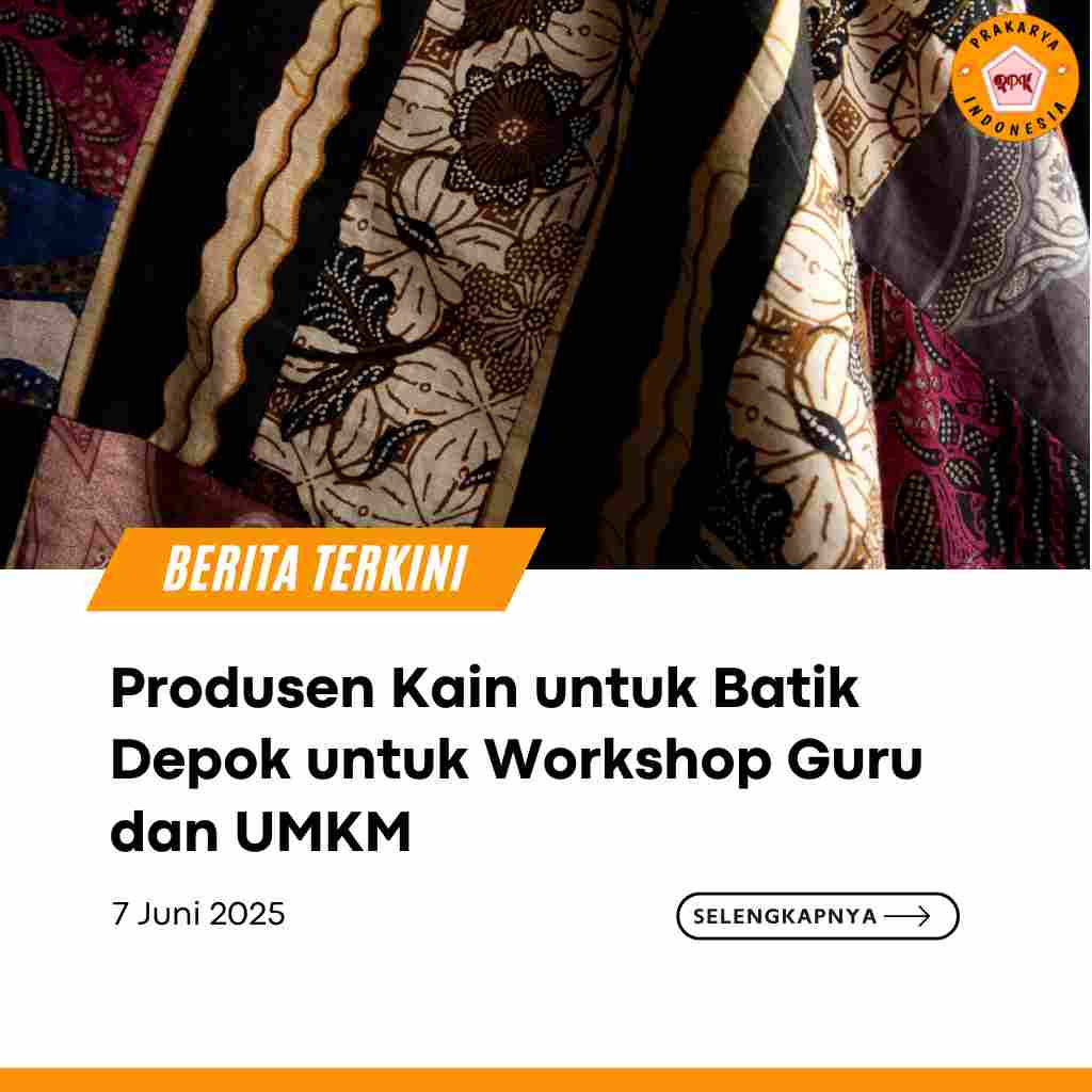 Produsen Kain untuk Batik Depok untuk Workshop Guru dan UMKM