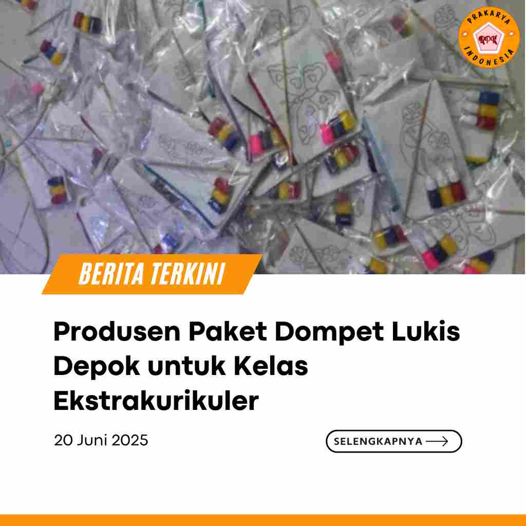 Produsen Paket Dompet Lukis Depok untuk Kelas Ekstrakurikuler