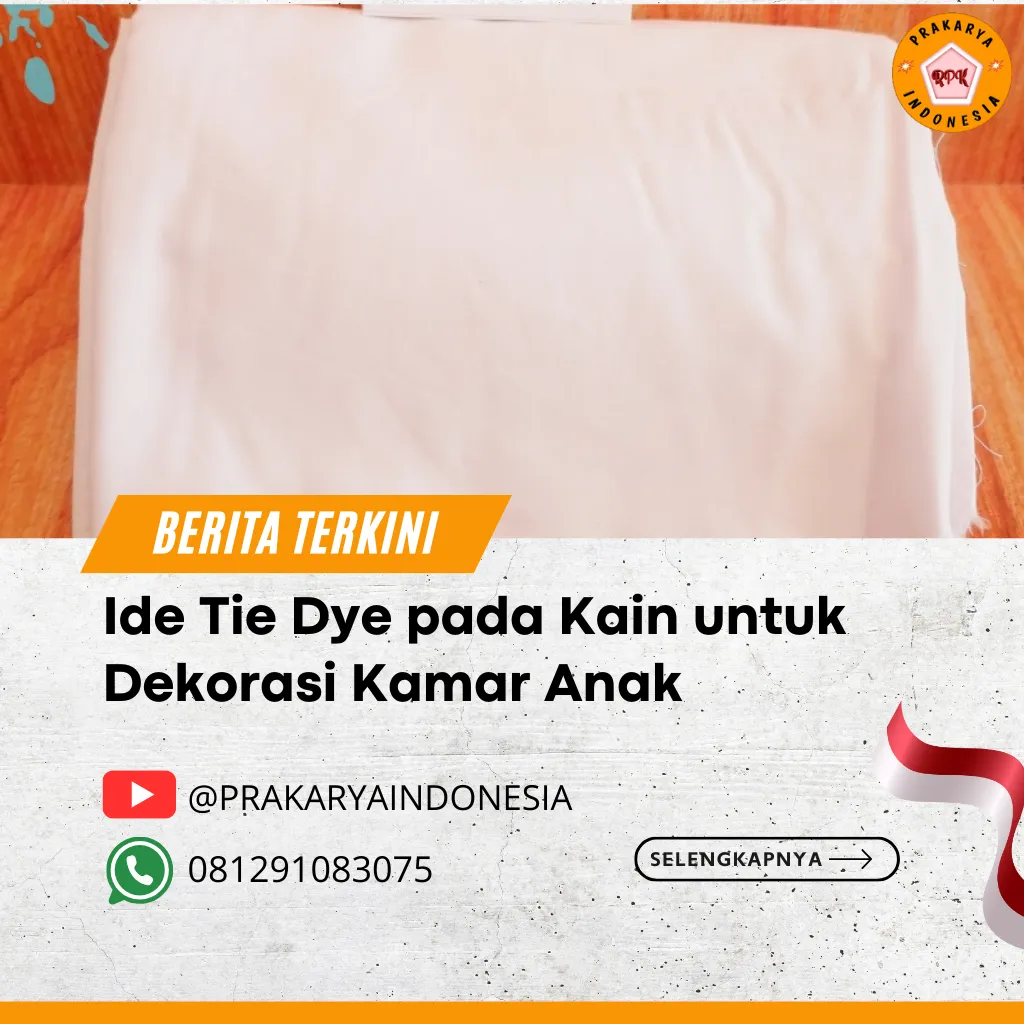 Ide Tie Dye pada Kain untuk Dekorasi Kamar Anak