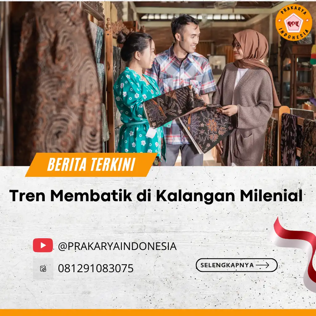 Tren Membatik di Kalangan Milenial