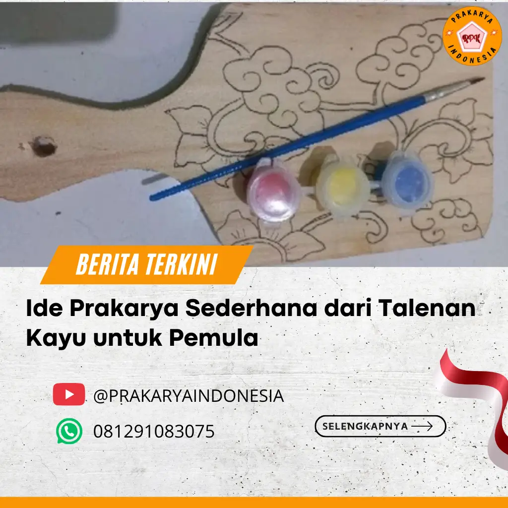 Cara Melukis di Atas Talenan Kayu untuk Dekorasi