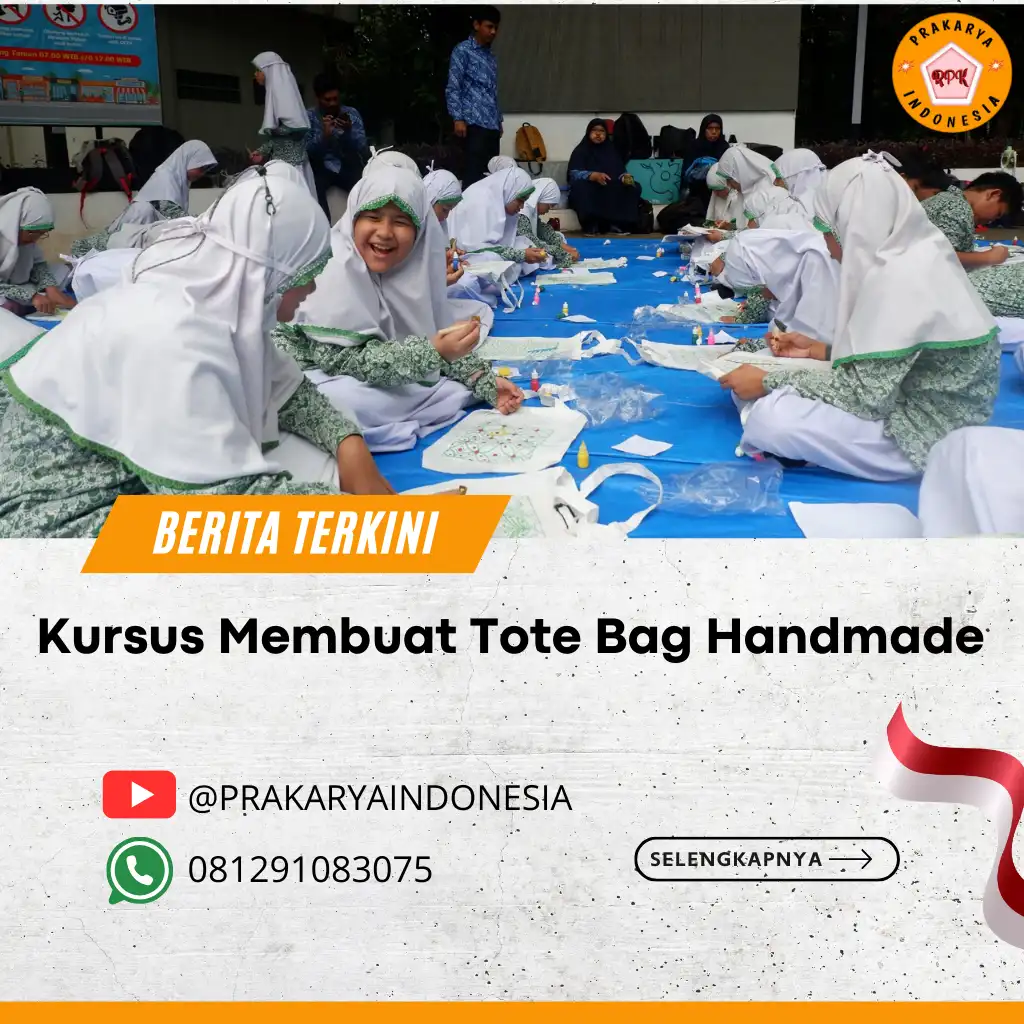 Kursus Membuat Tote Bag Handmade