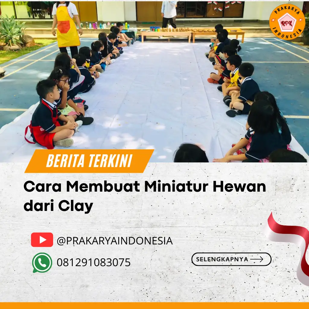 Cara Membuat Miniatur Hewan dari Clay