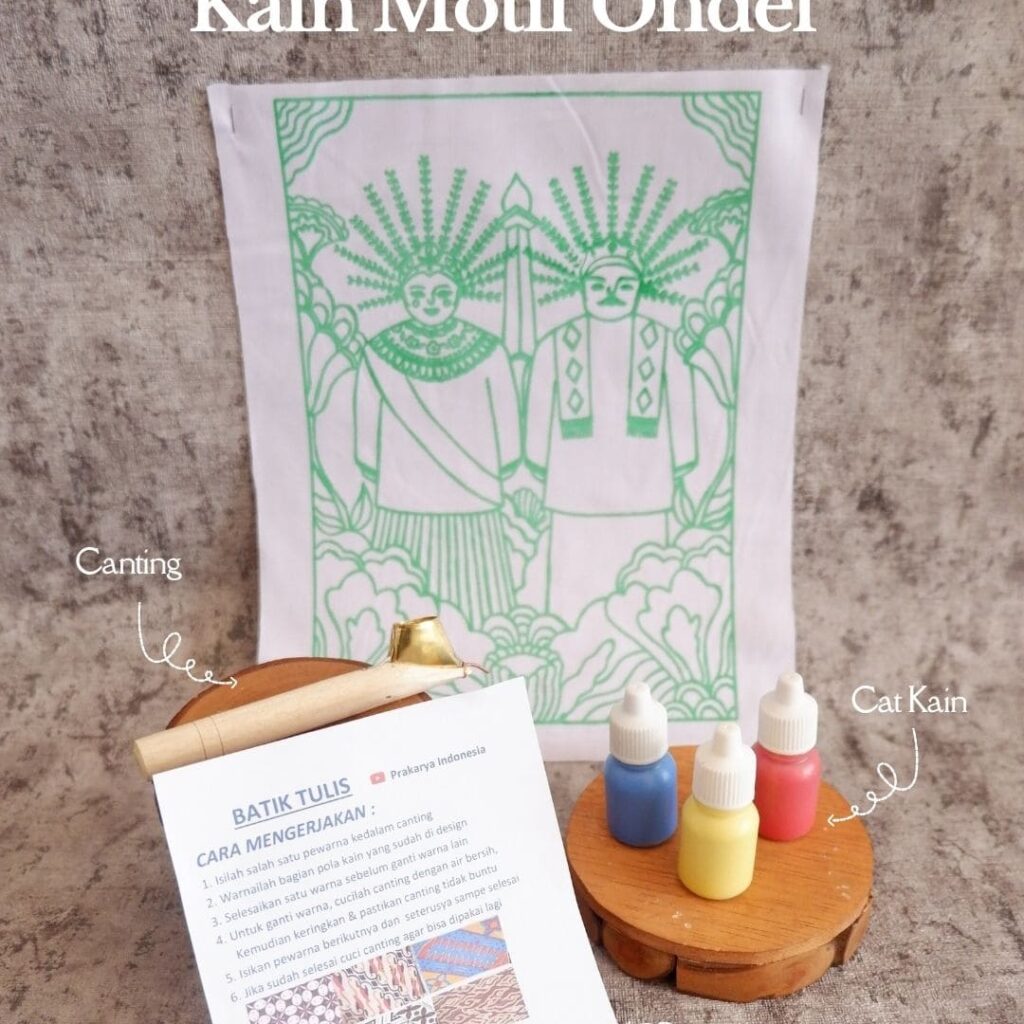 Jual Kain Mori untuk Membatik Tugas Prakarya SD, SMP, SMA