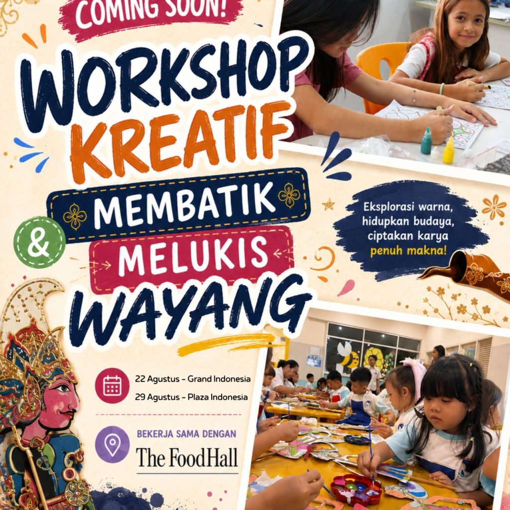Kolaborasi Prakarya Indonesia dan The FoodHall Grand Indonesia Hadirkan Workshop Kreatif