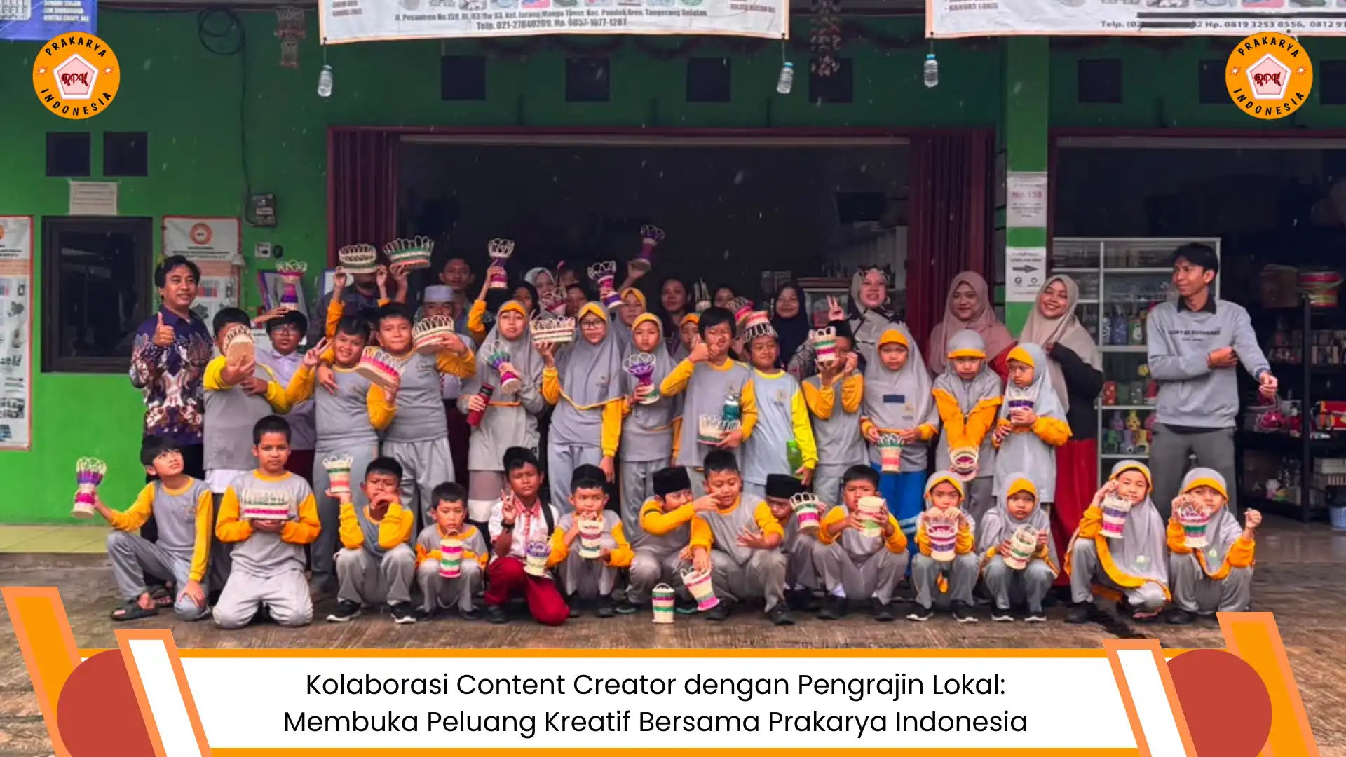 Kolaborasi Content Creator dengan Pengrajin Lokal
