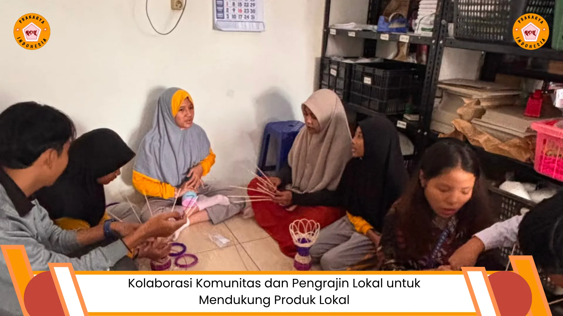 Kolaborasi Komunitas dan Pengrajin Lokal
