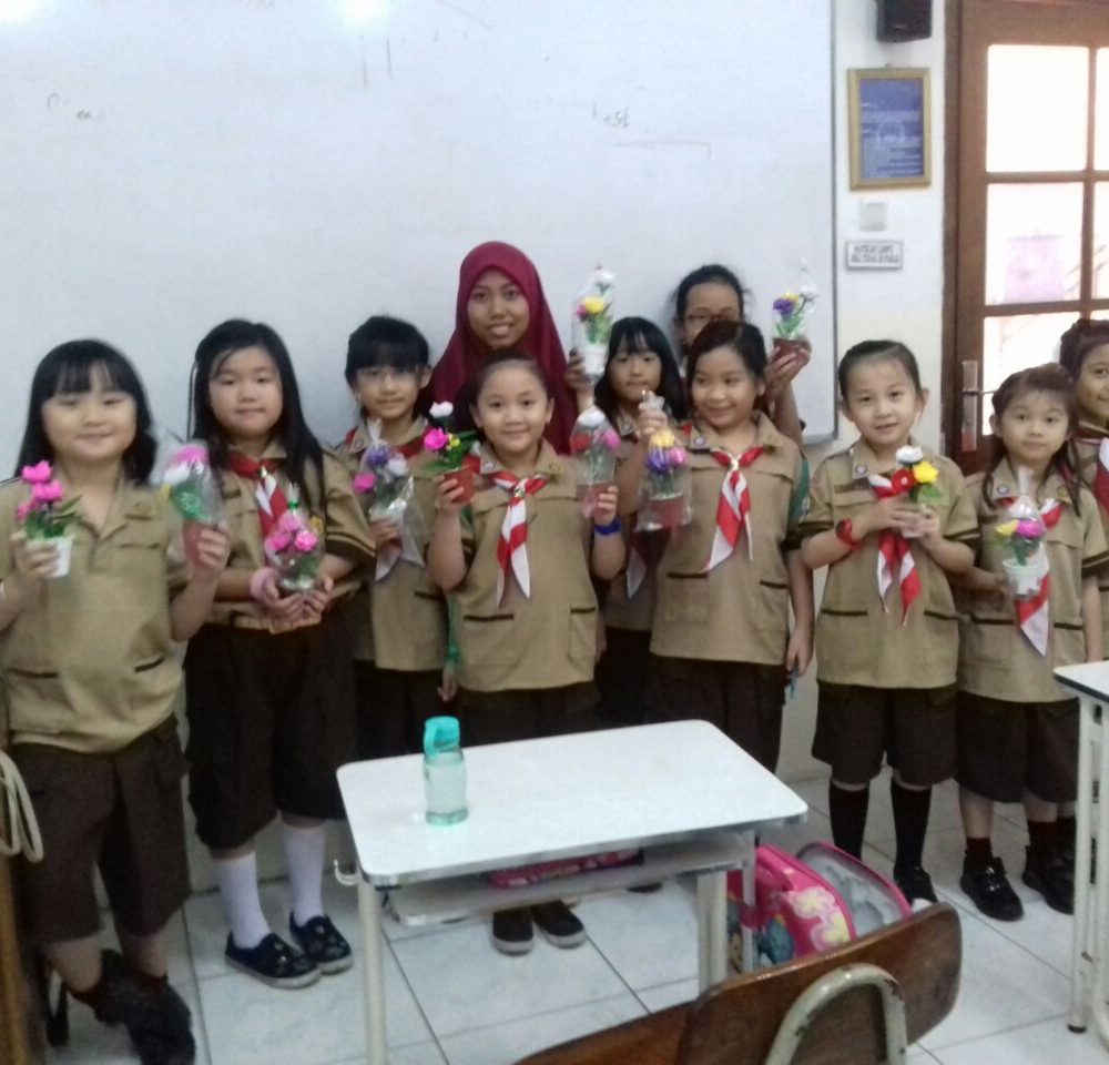 Prakarya Indonesia Bekerjasama dengan Kegiatan Ekstrakurikuler